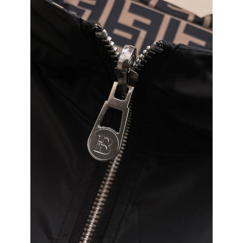 F**di vintage F**di monogram hooded reversible