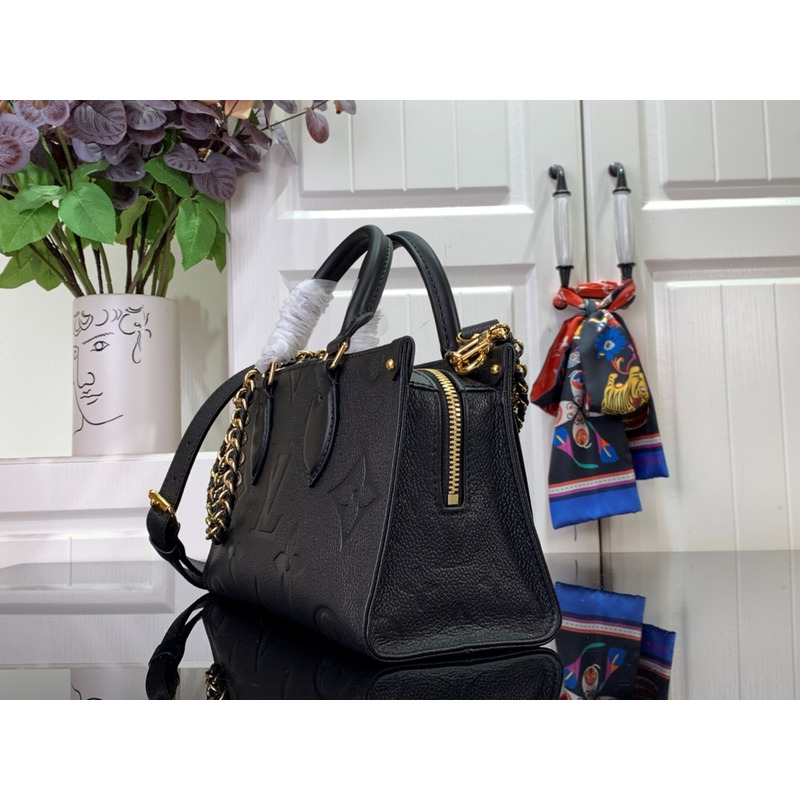 l**is V*t*n onthego east west bag in black