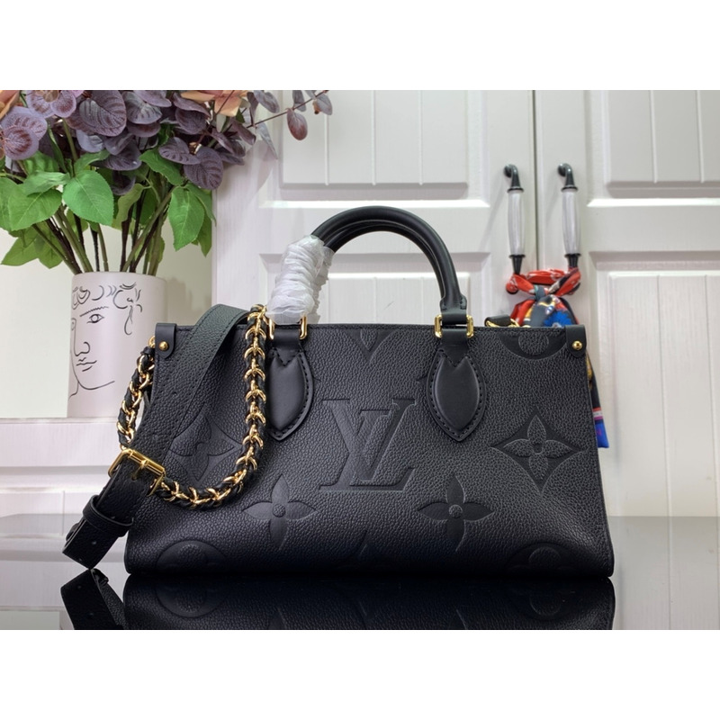 l**is V*t*n onthego east west bag in black