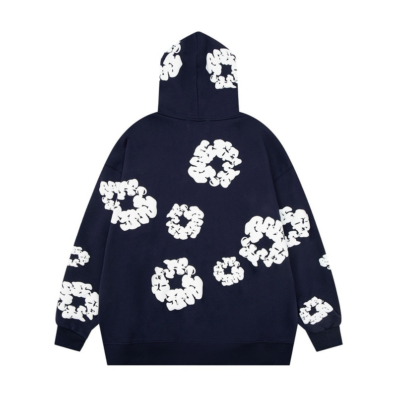 Denim Tears Hoodie Dark Blue