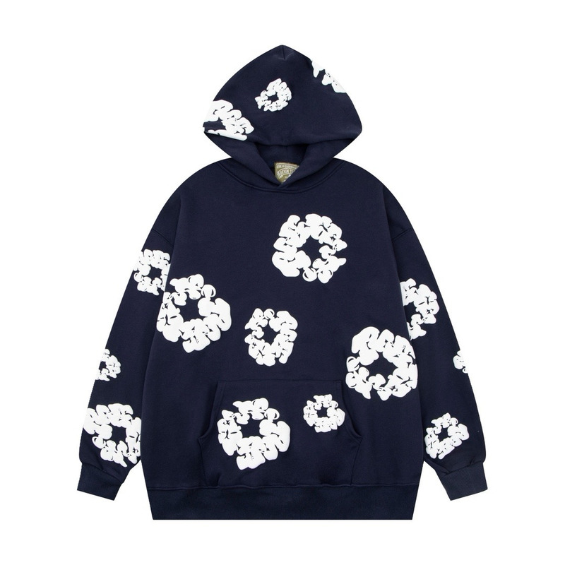 Denim Tears Hoodie Dark Blue