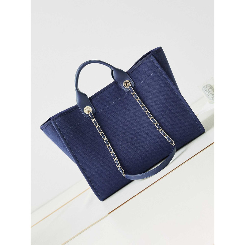 Ch*el womens totes blue tote bag