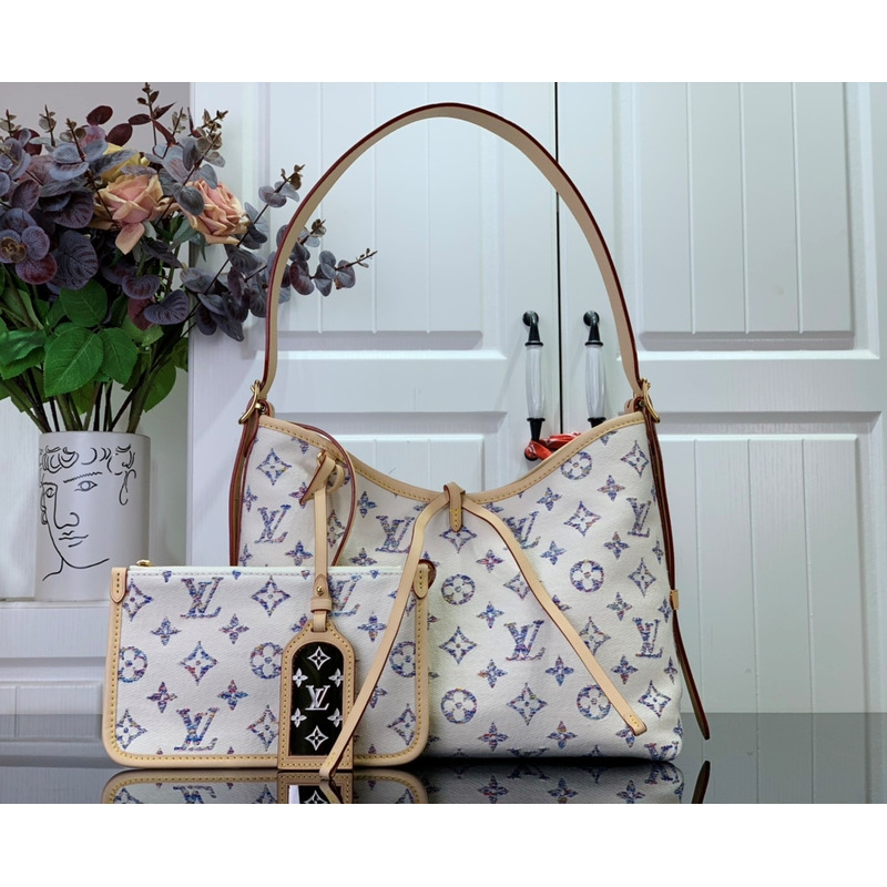 l**is V*t*n carryall pm bag nautical multicolor beige