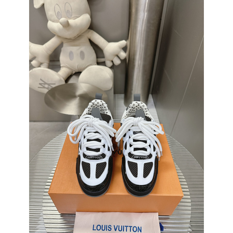 l**is V*t*n lv skate sneaker marine white