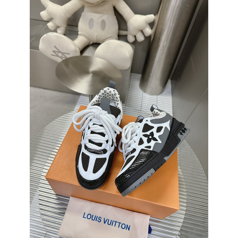 l**is V*t*n lv skate sneaker marine white