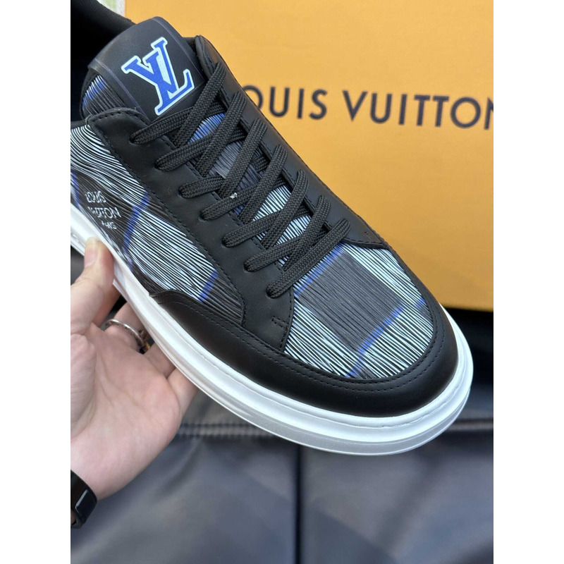 l**is V*t*n beverly hills street style logo sneakers in black