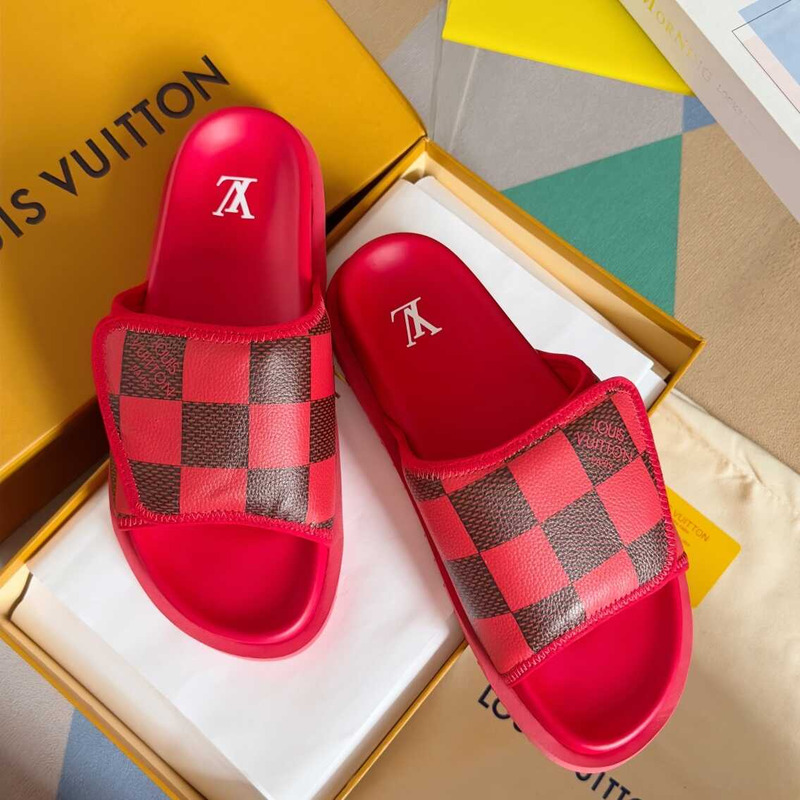 l**is V*t*n miami mule damier red