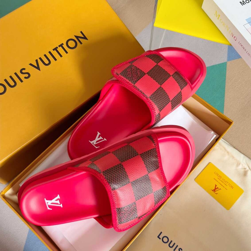 l**is V*t*n miami mule damier red