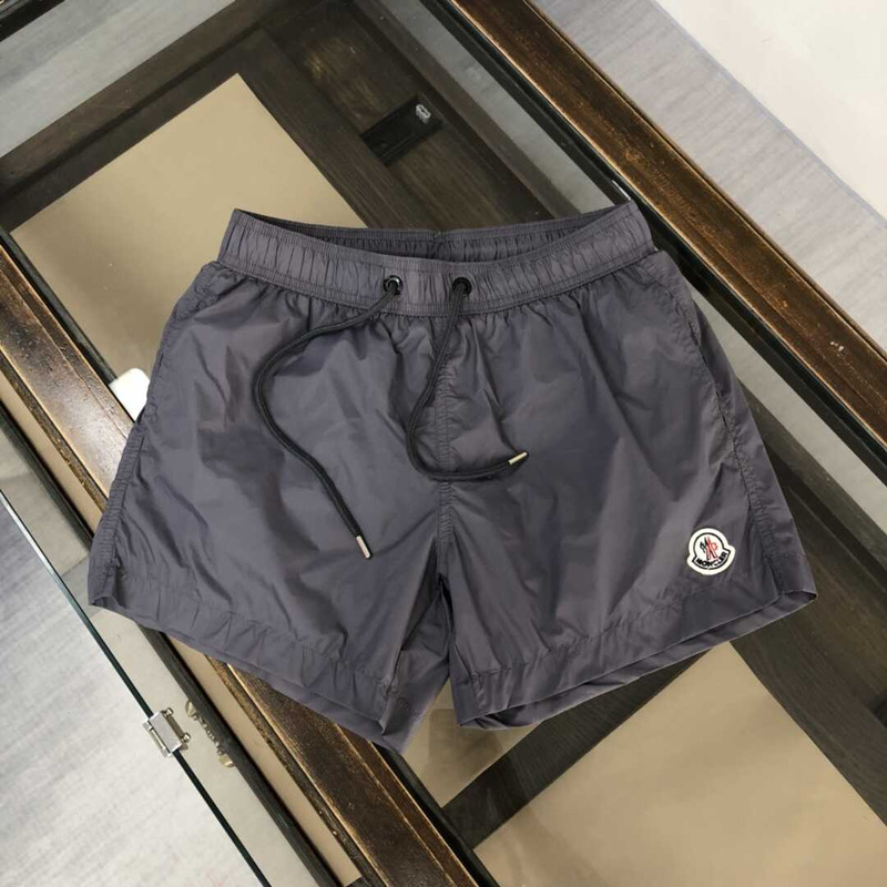 Moncler Nylon Shorts Grey