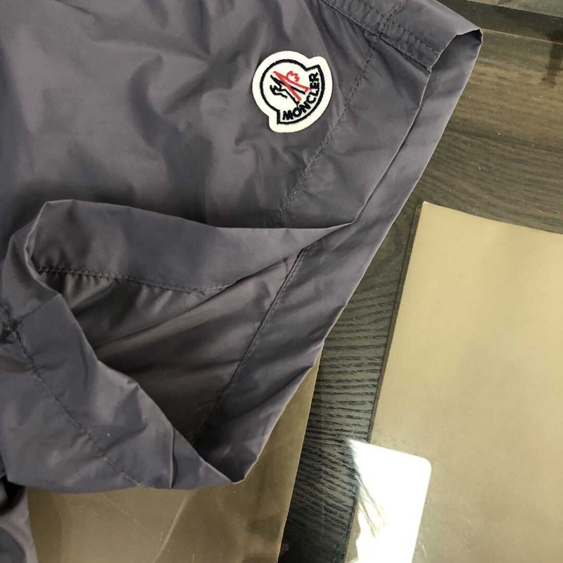 Moncler Nylon Shorts Grey