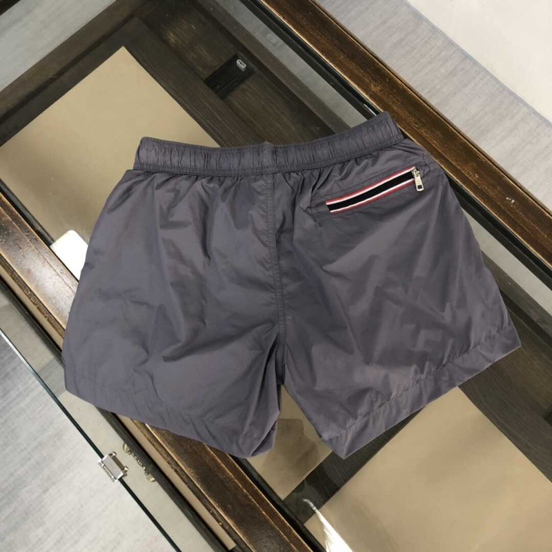 Moncler Nylon Shorts Grey