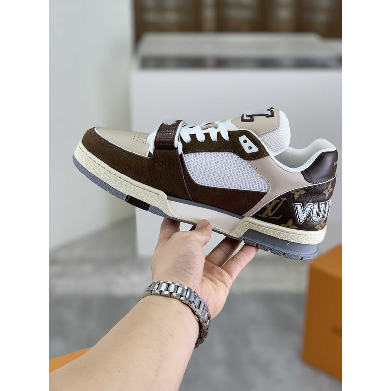 l**is V*t*n lv trainer brown beige white