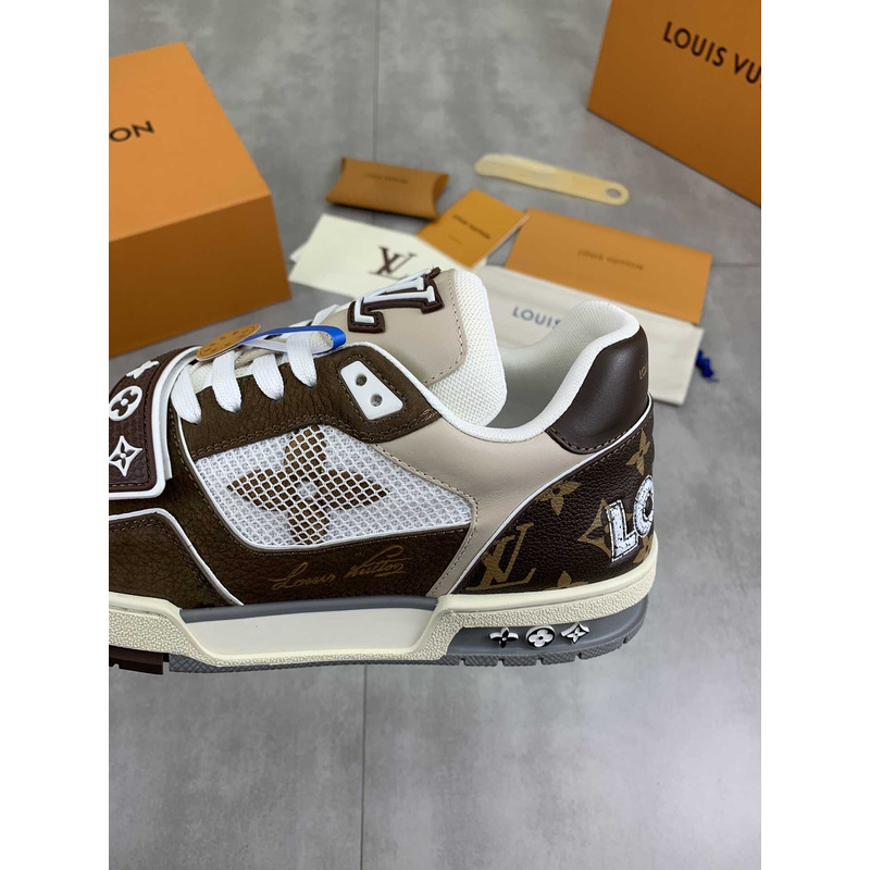 l**is V*t*n lv trainer brown beige white