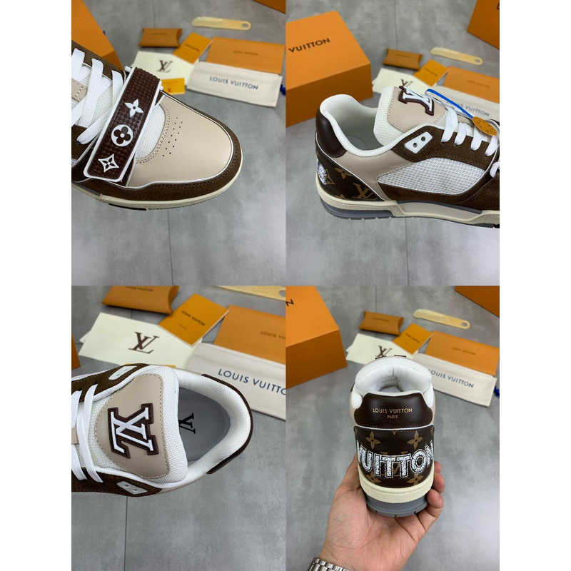 l**is V*t*n lv trainer brown beige white