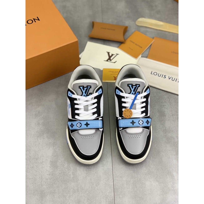 l**is V*t*n lv trainer blue grey black