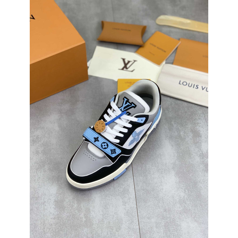 l**is V*t*n lv trainer blue grey black