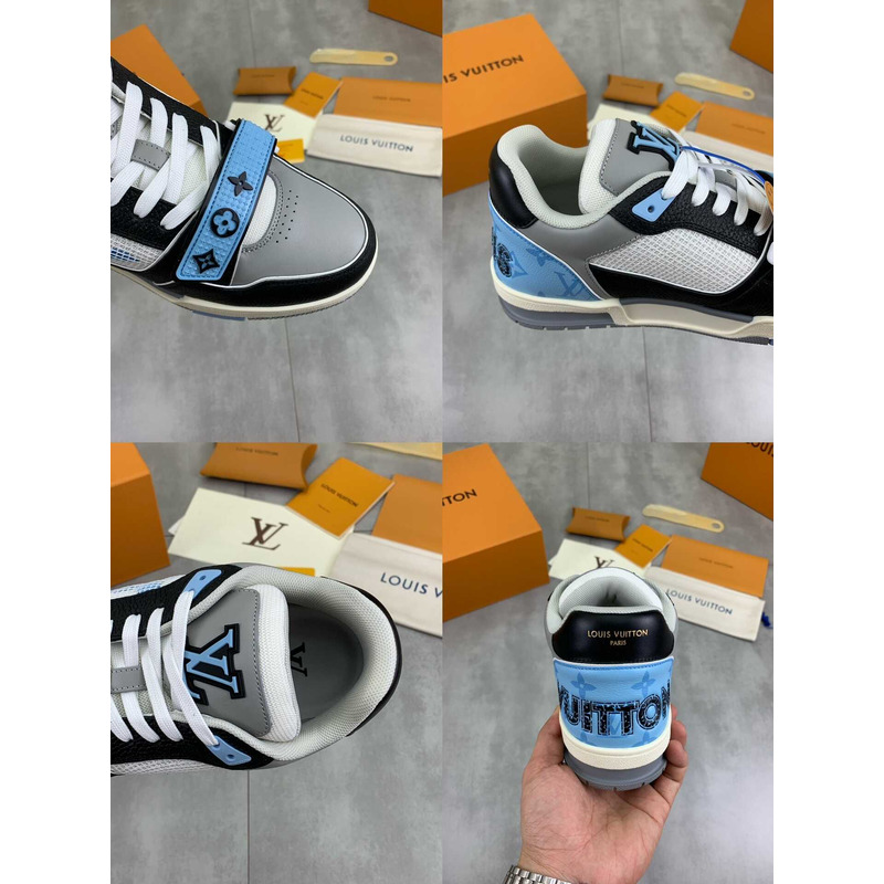 l**is V*t*n lv trainer blue grey black