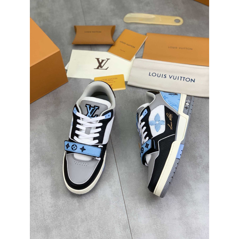 l**is V*t*n lv trainer blue grey black