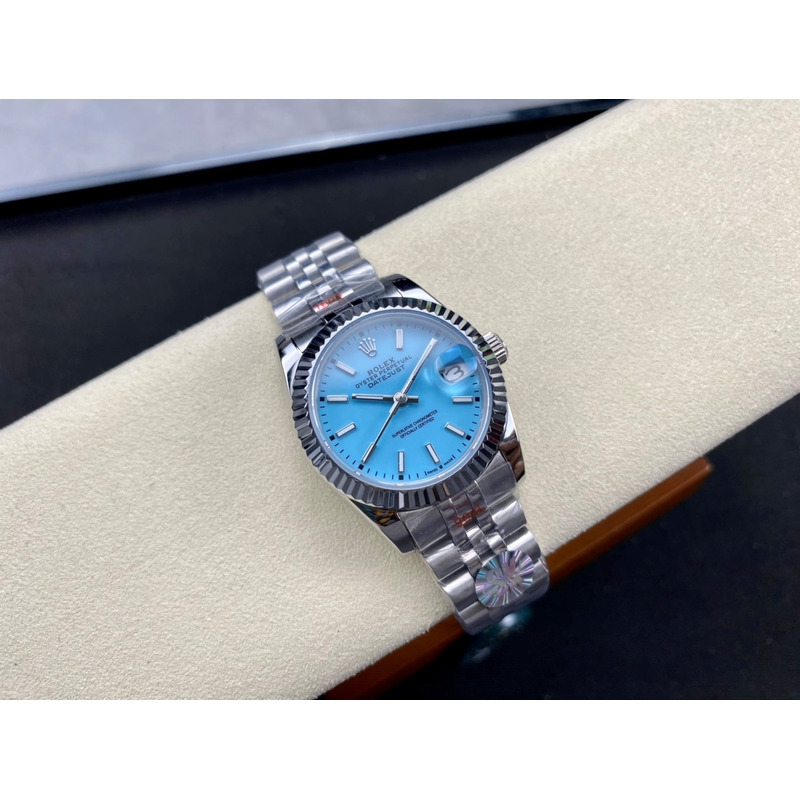 Rolex Oyster Perpetual Datejust Blue Silver