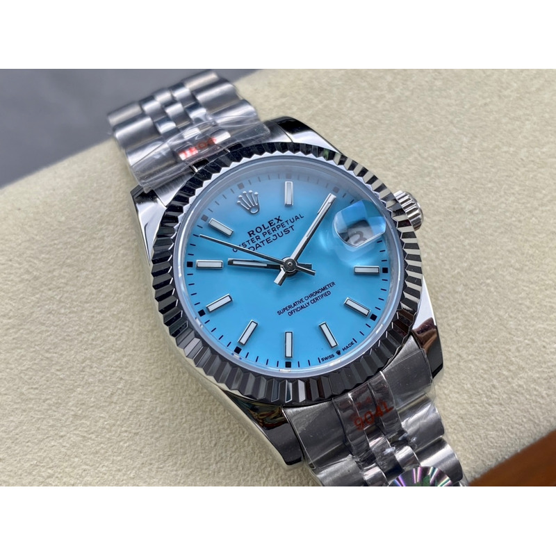 Rolex Oyster Perpetual Datejust Blue Silver