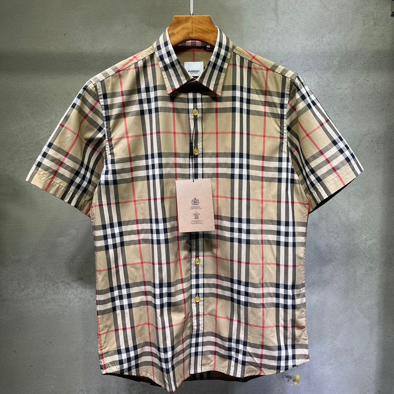 B**rry check cotton shirt