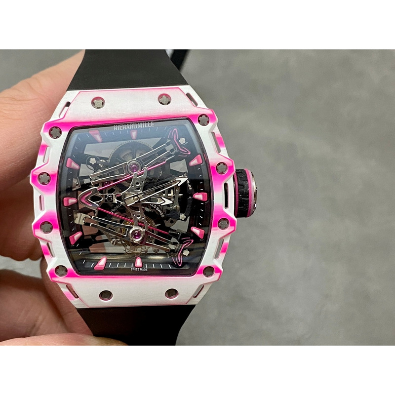 Richard Mille RM38-02 White Carbon Fiber Bubba Watson Genuine Tourbillon Movement