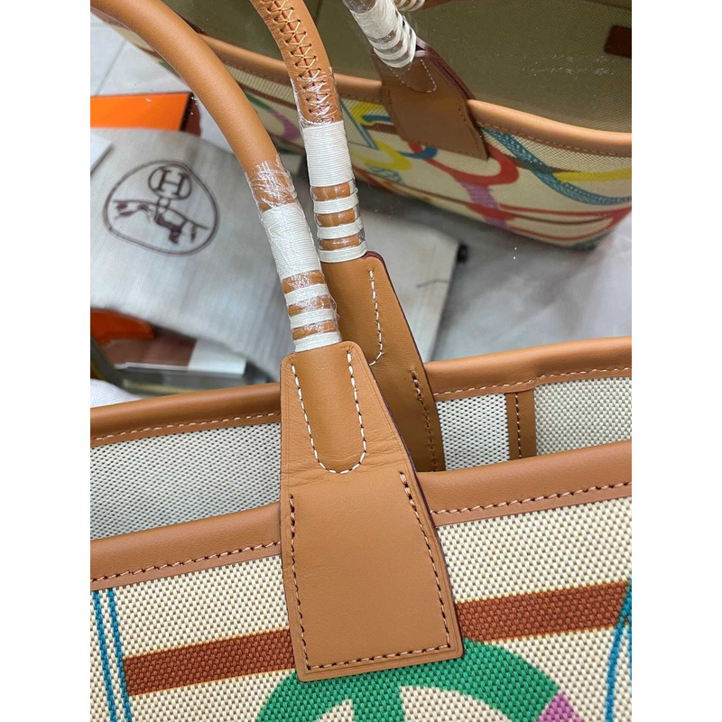 HERMÈS Steeple 25 Bag Cuivre Lime Beige Gold