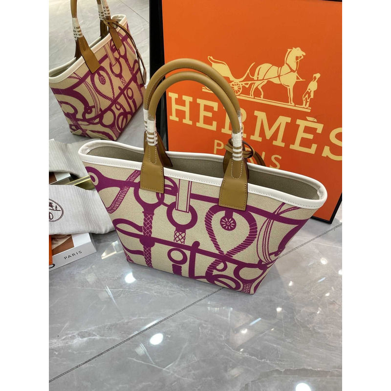 H**mes steeple 25 bag purple bag