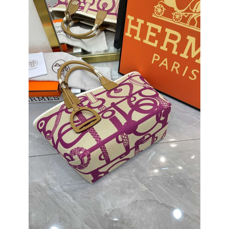 H**mes steeple 25 bag purple bag