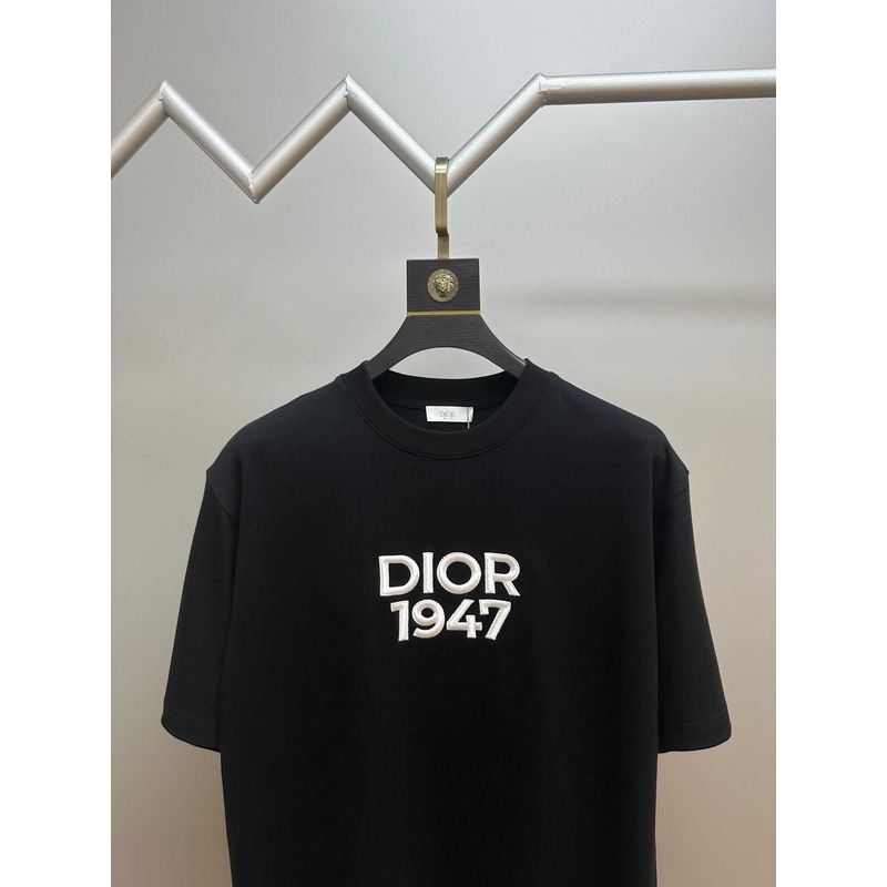 D*or relaxed-fit t-shirt navy blue cotton jersey