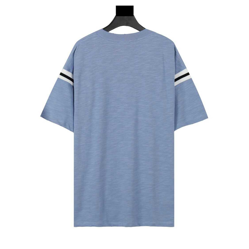 D*or oversized t-shirt slub cotton jersey  navy blue