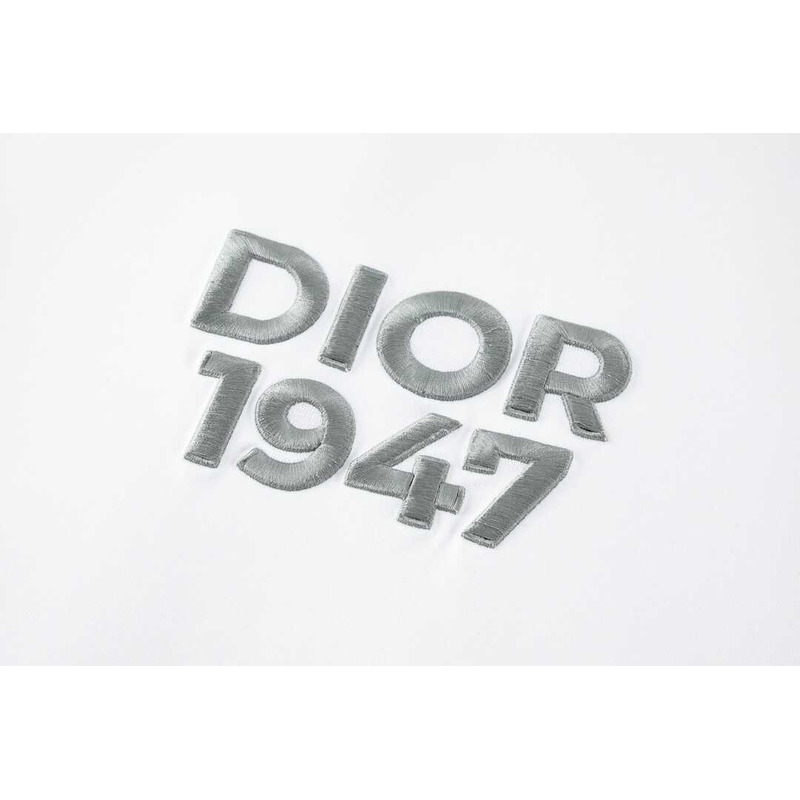 D*or relaxed-fit t-shirt white cotton jersey