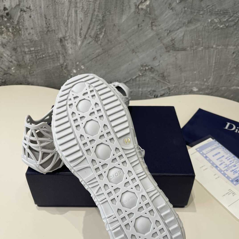 D*or wrap sandal white