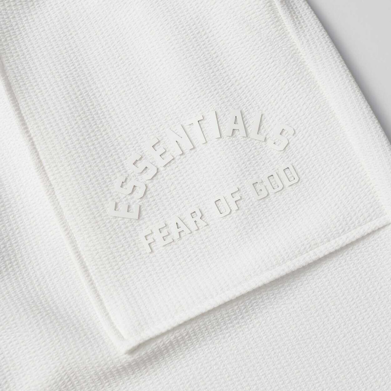 Essentials Fear Of God Essentials Fleece Sweat Shorts White