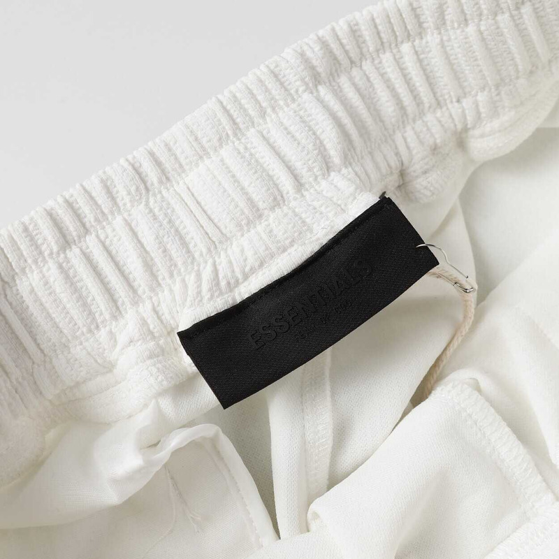 Essentials Fear Of God Essentials Fleece Sweat Shorts White