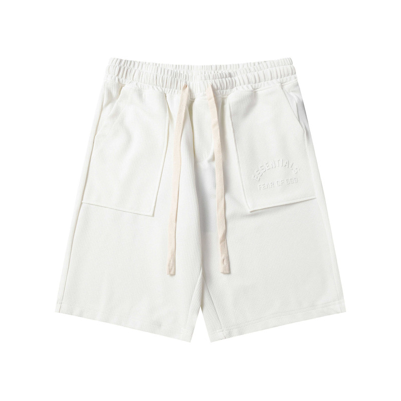 Essentials Fear Of God Essentials Fleece Sweat Shorts White