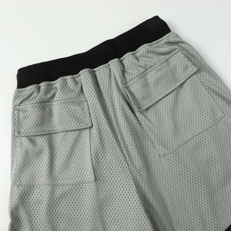 Essentials Fear of God Mesh Drop Shorts Gray