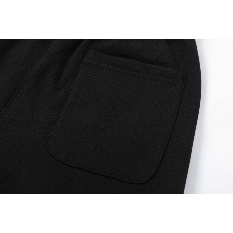 Essentials Fear Of God Essentials Black Fleece Sweat Shorts