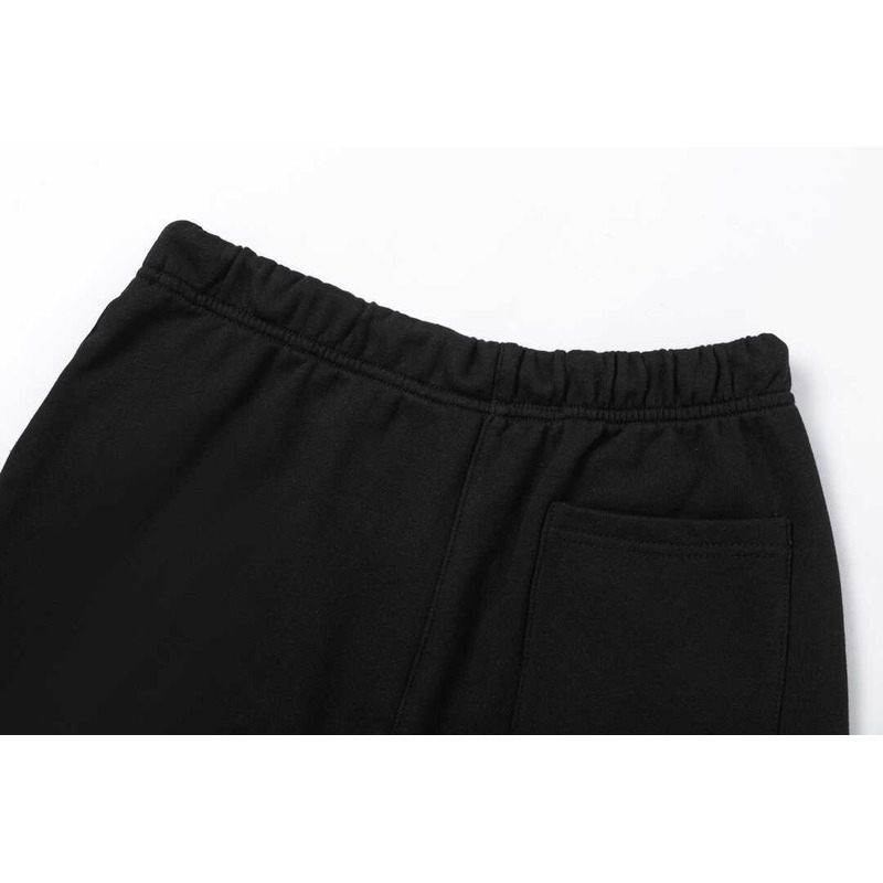 Essentials Fear Of God Essentials Black Fleece Sweat Shorts