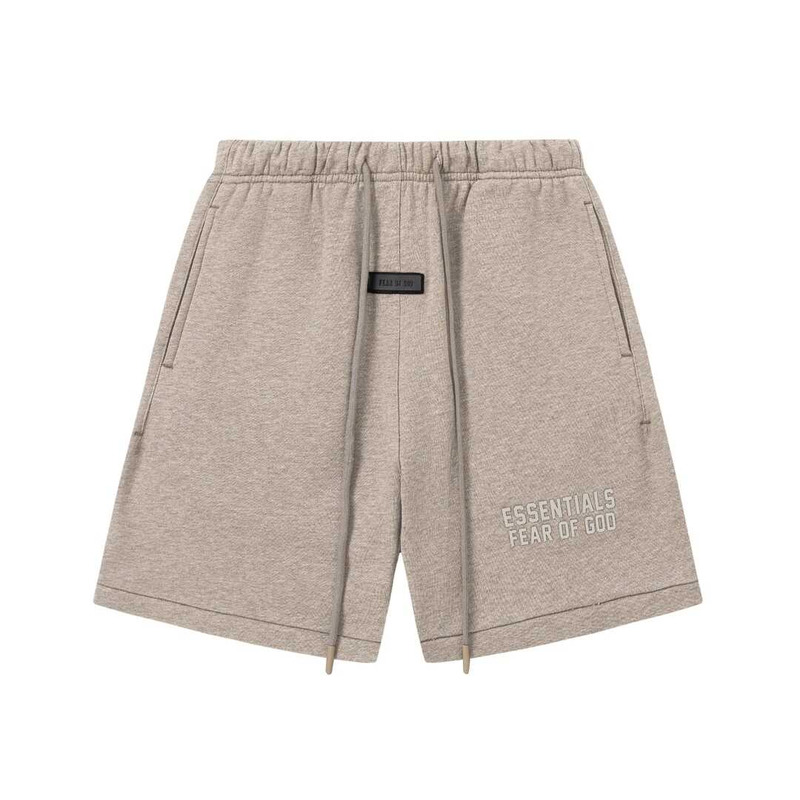 Essentials Fear Of God Essentials Grey Fleece Sweat Shorts