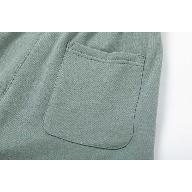 Essentials Fear Of God Essentials Green Fleece Sweat Shorts