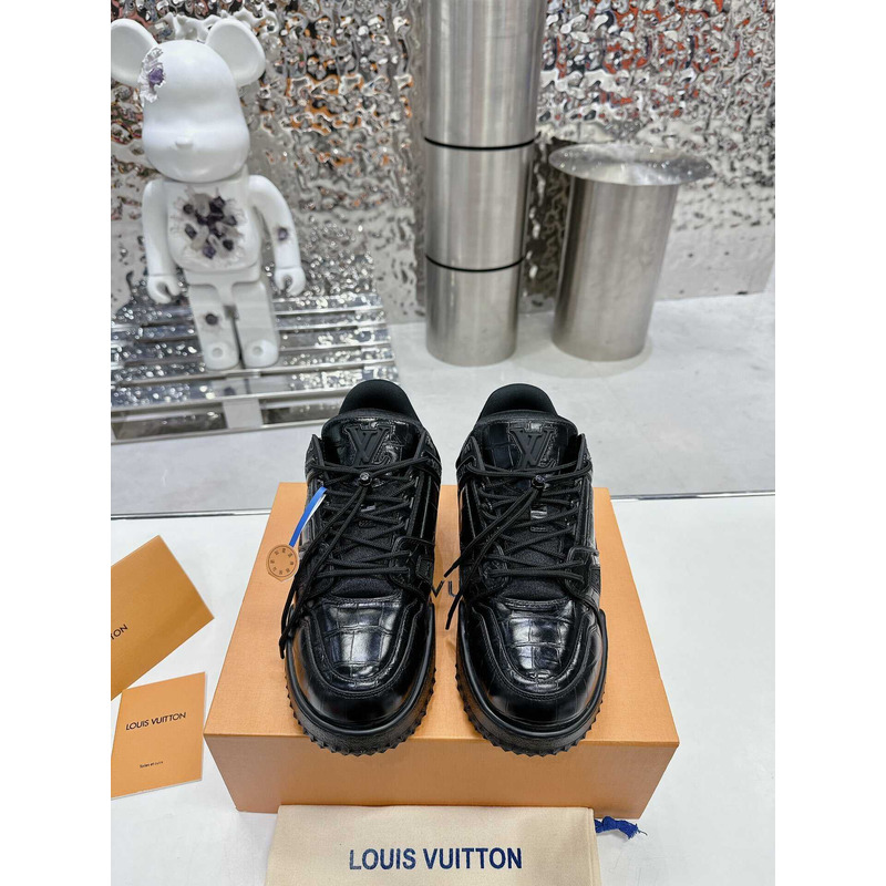 l**is V*t*n lv trainer maxi sneaker black