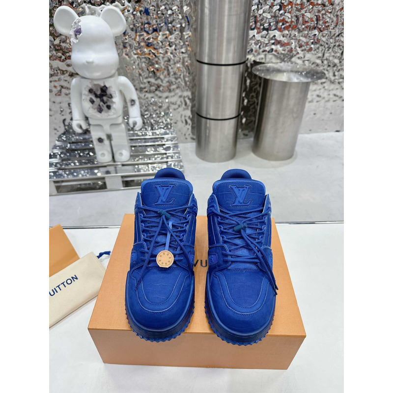 l**is V*t*n lv trainer maxi sneaker blue