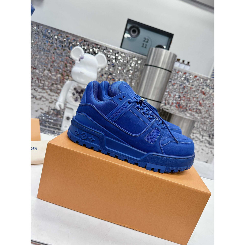 l**is V*t*n lv trainer maxi sneaker blue