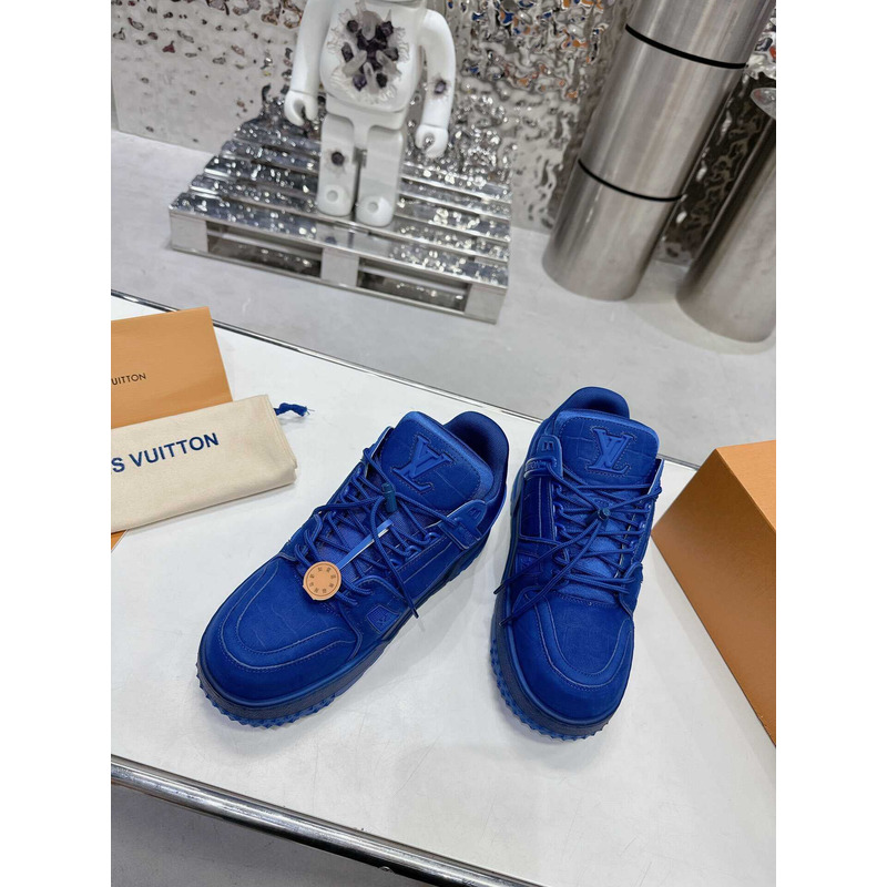 l**is V*t*n lv trainer maxi sneaker blue