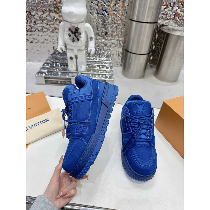 l**is V*t*n lv trainer maxi sneaker blue