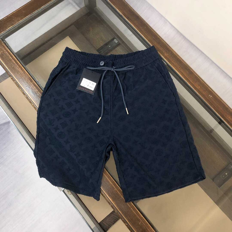 l**is V*t*n damier short dark blue