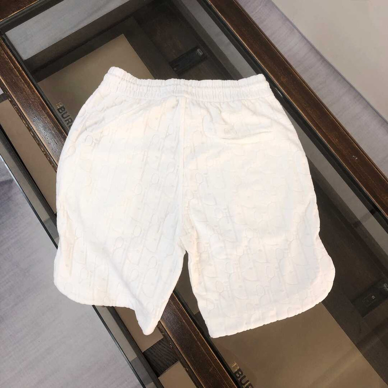 D*or oblique shorts cotton white