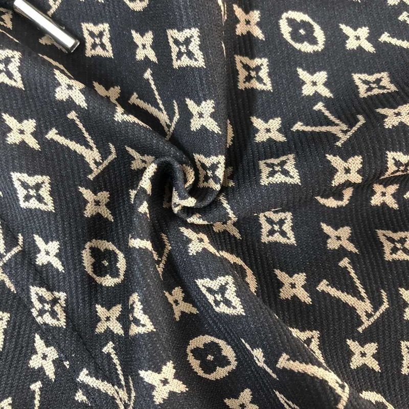 l**is V*t*n monogram shorts black