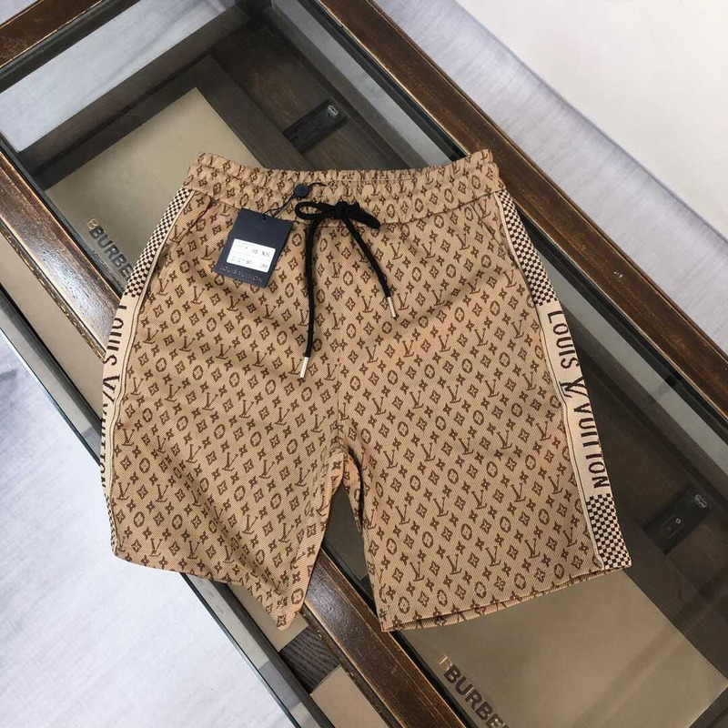 l**is V*t*n monogram shorts brown